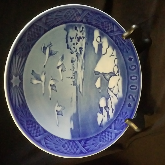 Royal Copenhagen Other - Royal Copenhagen Christmas PLATE 2006 KRONBORG CASTLE Denmark